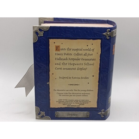 HARRY POTTER Dumbledore Ornament Hallmark Keepsake Professor Vintage Retired - Picture 7 of 9